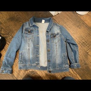 Girls carters size 8 denim jacket